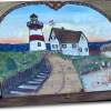 2008 Collection - Lighthouse Lap Desk - Pyrography