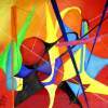 Still Life - Bottle Mouth Candlestick - Abstract